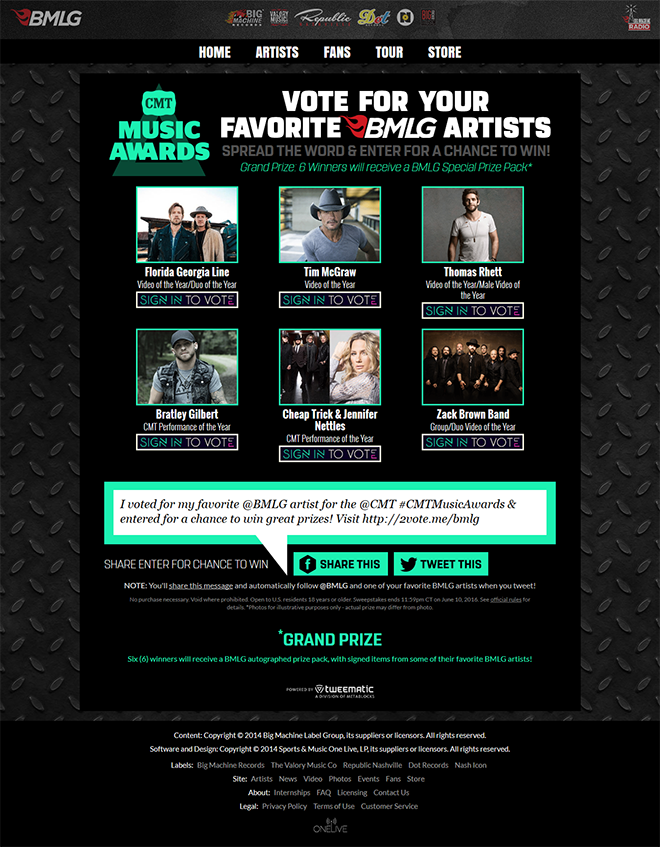 Application Spotlight BMLG CMT Voting Metablocks